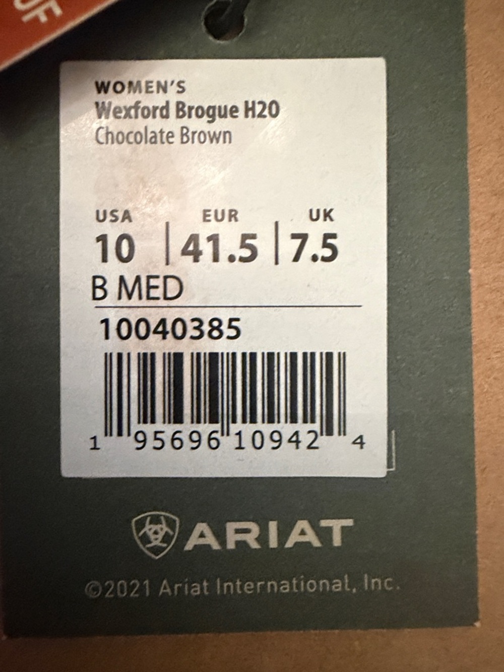 Ariat Brown Leather Ankle Booties - Picture 16 of 16